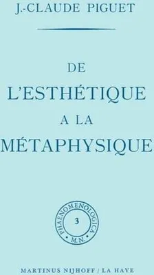 Immagine prodotto di Dall'estetica alla metafisica