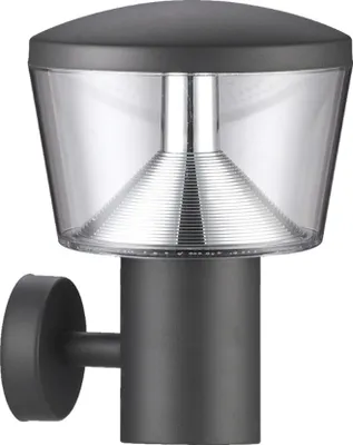 Immagine prodotto di Applique LED DUBLIN 11W, IP44, 4000 K, grigio scuro Y L: 160, L: 190, H: 215