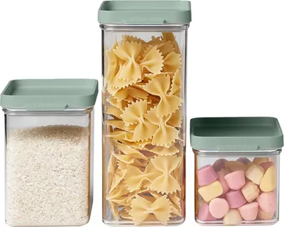 Produktbild von Omnia Vorratsdosen-Set 3-teilig 700, 1100, 2000 ml - Nordic sage