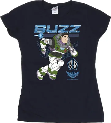 Produktbild von Disney - "Lightyear Run To Action" T-Shirt für Damen BI29144 (XXL) (Marineblau)