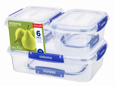 Image de Sistema set de 6 boîtes 2 x 400 ml + 3 x 1.0 L + 1 x 2.2 L 881766