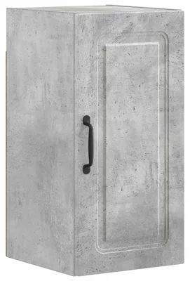 Productafbeelding van vidaXL Badkamerkast voor aan de muur, model UTRECHT, betonkleur, 30 x 31 x 59 cm