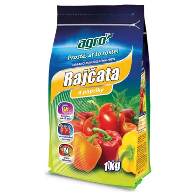 Obrázok produktu pre AGRO hnojivo na paradajky a papriky 1kg