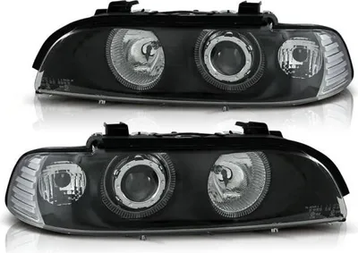 Produktbild von Scheinwerfer Angel Eyes für BMW 5er E39 Bj. 95-00 Schwarz