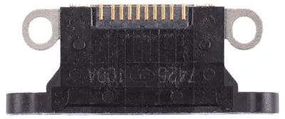 Produktbild von Charging Port Connector Schwarz für Apple iPhone XS/ XS Max Flexkabel Ersatzteil