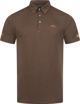 Produktbild von Blaser Poloshirt Competition Herren (Dunkelbraun) Größe S