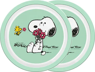 Produktbild von Teller Snoopy Kids 2er Set 21,5cm PP