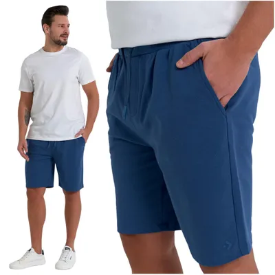 Immagine prodotto di Moraj | pantaloncini - taglia M - pantaloncini corti blu - pantaloncini da uomo - cotone - pantaloncini da uomo