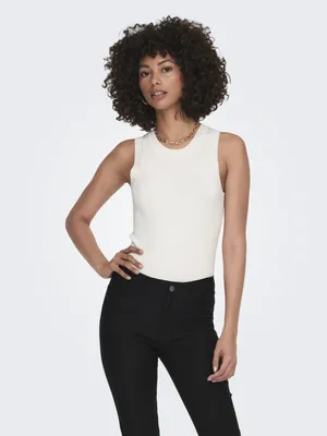 Produktbild von Jdy Aya ärmelloses T-shirt Beige XL Frau Beige XL