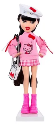 Zdjęcie produktu dla Bratz x Hello Kitty Fashion Doll– Jade, Lalka modowa, Damski, 6 lat(a), Chłopak, dziewczyna, Wielobarwny