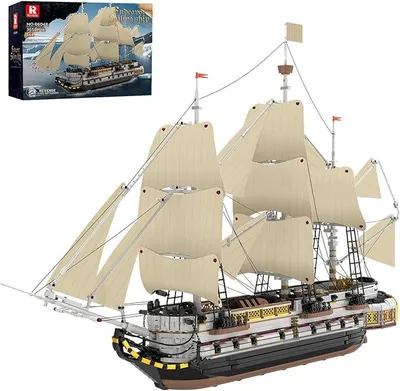 Imagen del producto de Kit de construcción de un gran velero, modelo del barco "Endeavour" (Reino Unido)