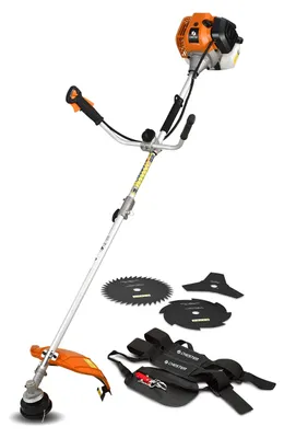 Productafbeelding van Benzine Bosmaaier 52 cm³ met 3 Messen