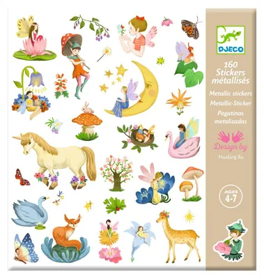Immagine prodotto di Stampe metaliche Creature fantastiche, Djeco