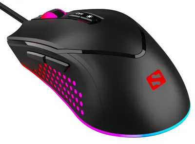 Obrázek produktu pro Sandberg 640-20, Pro praváky, USB Typ-A, 6400 DPI, Černá
