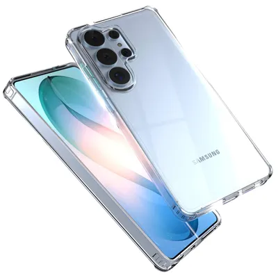 Produktbild von EAZY CASE Silikonhülle Clear kompatibel mit Samsung Galaxy S26 Ultra, Schutzhülle Silikon, dünnes Cover, Slimcover Handyhülle, Backcover Transparent