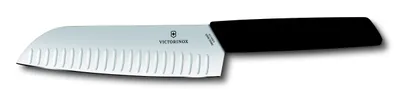 Produktbild von Victorinox Swiss Modern Santoku Schwarz 17 cm