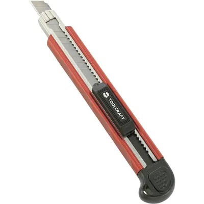Produktbild von TOOLCRAFT TO-6623454 Cutter Messer 18 mm Aluminium 1 St.