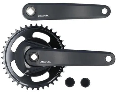 Produktbild von Miranda Crankkel 38t Miranda 170 mm Kurbelarm mit Scheibe 9,5 cm Schwarz