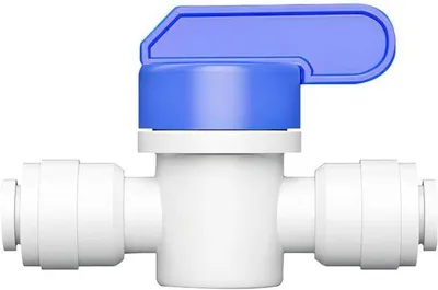 Produktbild von Wasserhahn 1/4 Zoll - Wasseranschluss - Umgekehrte Osmose - Schnelle Verbindung - Leckfrei - Dauerhaft - Wasserhahn
