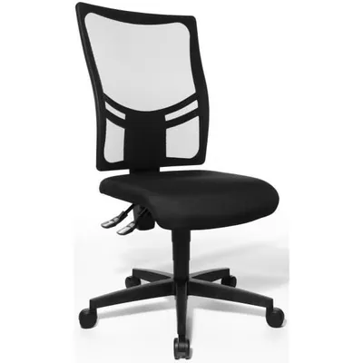 Produktbild von Topstar Bürodrehstuhl ohne Armlehnen, schwarz