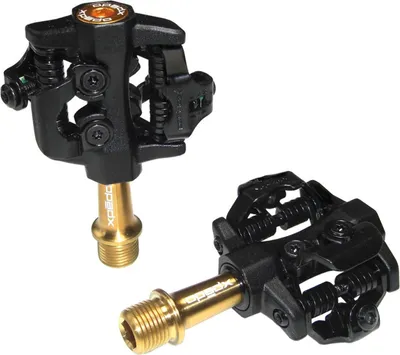 Produktbild von XPEDO XMF-10AT black/gold Pedal Clipless CXR Ti 9/16', schwarz/gold (1 Paar)