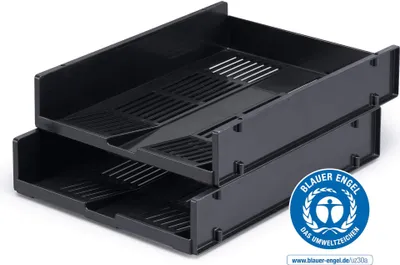 Produktbild von DURABLE Briefablageschale OPTIMO A4, 1700784058 anthrazit