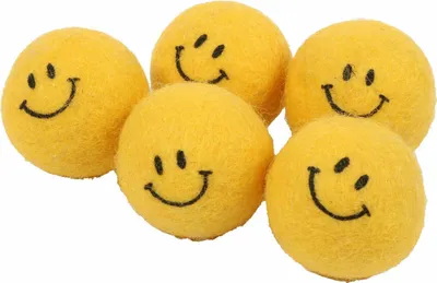 Produktbild von Coockoo Katzenspielzeug Keep on Smiling gelb