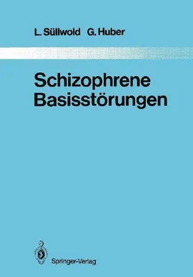 Produktbild von Schizophrene Basisstörungen