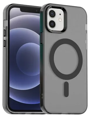 Obrázok produktu pre Techsuit – CandyCase MagSafe obal na iPhone 12 / iPhone 12 Pro – čierny