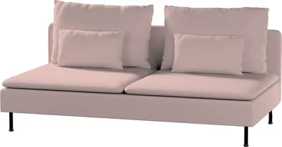 Produktbild von Dekoria Bezug für Söderhamn Sitzelement 3, rosa, Bezug für Sitzelement 3