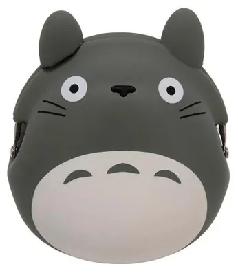 Obrázek produktu pro Mini peněženka Totoro – Můj soused Totoro, šedá, 9 cm