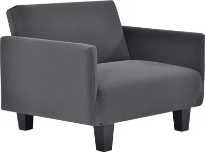 Produktbild von Poťah na kreslo 70-120cm Tmavo šedý poťah na pohovku Poťah na 1-miestne kreslo [neu.haus]