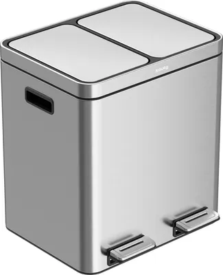 Zdjęcie produktu dla Siguro SGR-WB-I228SU Smart2Sort, 2 oddzielne pojemniki na odpady, 2 x 14 l