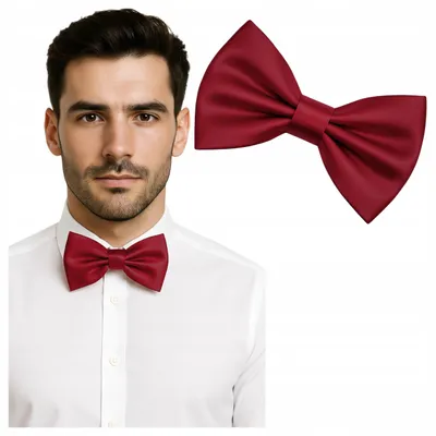Produktbild von Luvu Herren Fliege Luvu5818 Elegant Glatt Verstellbar