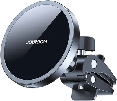 A close-up studio shot of a car phone mount.