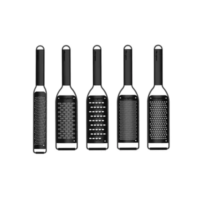 Produktbild von Microplane Black Sheep Series 5-teiliges Reiben Set