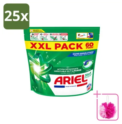 Produktbild von 25 x Ariel 3in1 Pods Original Waschmittel - Sparpackung - 25 Stücke