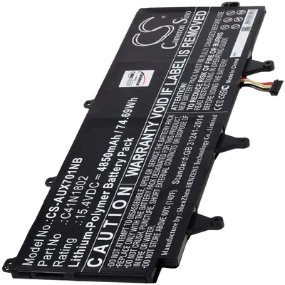 Image de Batterie pour ordinateur portable Asus ROG Zephyrus S GX701GX-EV404TC