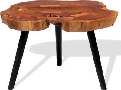 Produktbild von vidaXL Couchtisch Massivholz Akazie (55-60)x40 cm