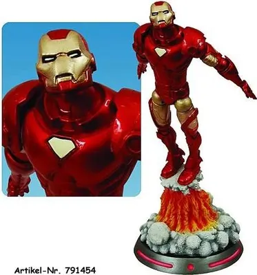 Image de Diamond Select Marvel Select Actionfigur Iron Man 18 cm DIAMAPR083470