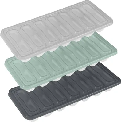 Produktbild von metaltex Eiswürfeldose für 14 Eiswürfel 2er Set