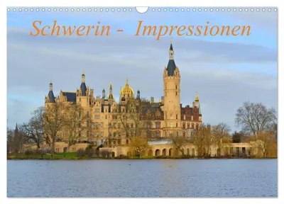 Produktbild von Schwerin - Impressionen (Wandkalender 2027 DIN A3 quer), CALVENDO Monatskalender