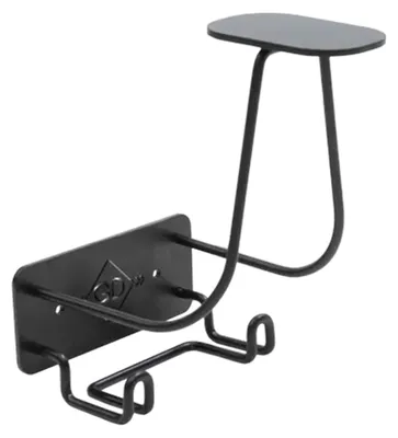 Produktbild von Grooming Deluxe Helmhalter mit Haken, Farbe:schwarz