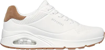 Produktbild von Skechers Uno Suited On Air White Leather / Grey Größe EU 41
