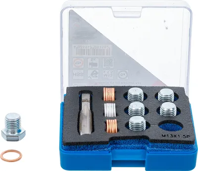 Produktbild von BGS 156 Reparatur-Set für Öl-Ablassgewinde, M13x1.5