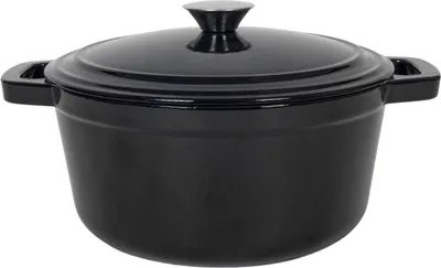 Obrázek produktu pro 1.06 Kastrol s poklicí Ø 24 cm / 4,5 litru - Litinový hrnec - Velikost: 24 cm (střední)
