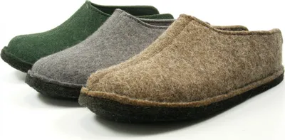 Produktbild von Haflinger 311013 Damen Herren Hausschuhe Pantoffeln Flair Smily, Größe:36 EU, Farbe:Braun