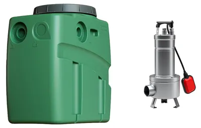 Produktbild von DAB Fekabox 110 + DAB Feka vs 750 M-A - Hebeanlage - 24.000 L/Std. - 920W - Mit Schwimmer - Eine Kapazität von 110 L - Förderhöhe 9,6 m