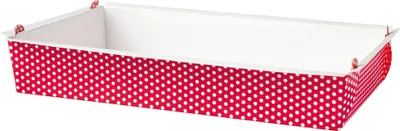 Produktbild von Demmler Große Kuchenform - Weiße Punkte - zum Backen und Verzieren von Dessert - 7056820210