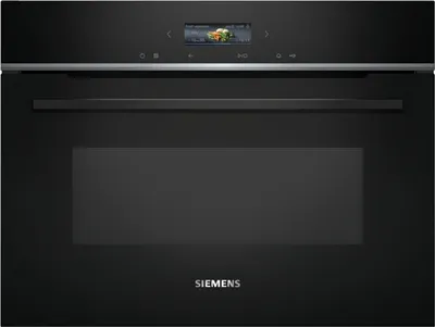 Produktbild von Siemens CE732GXB1, iQ700, Einbau-Mikrowelle, 60 x 45 cm, Schwarz, Edelstahl